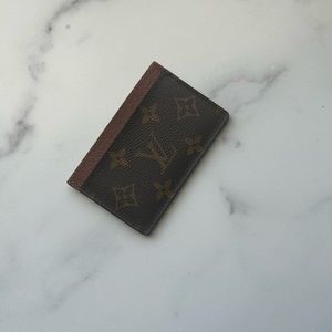 Louis Vuitton Monogrammed Card Holder - like new without box/bag